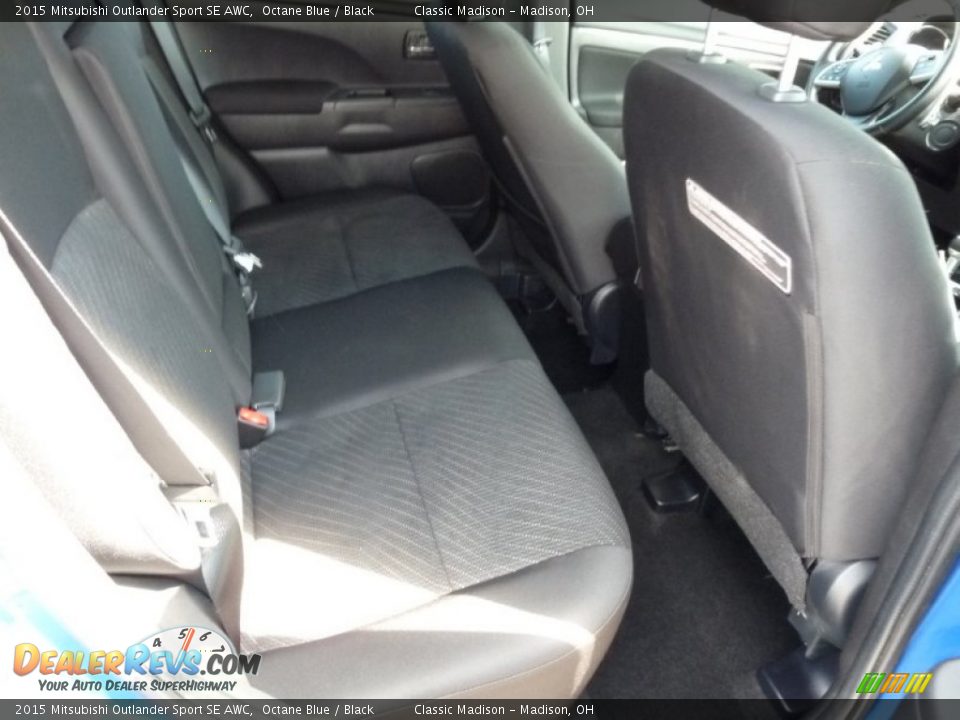 2015 Mitsubishi Outlander Sport SE AWC Octane Blue / Black Photo #9