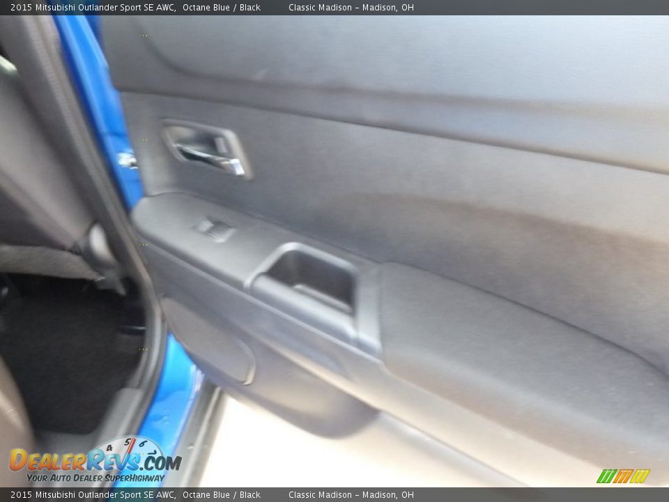 2015 Mitsubishi Outlander Sport SE AWC Octane Blue / Black Photo #10