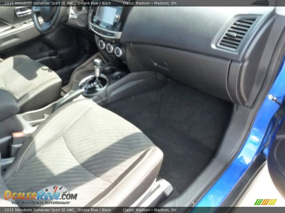 2015 Mitsubishi Outlander Sport SE AWC Octane Blue / Black Photo #11