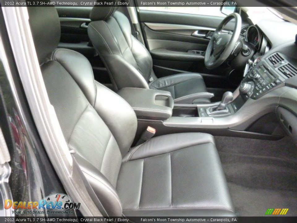 2012 Acura TL 3.7 SH-AWD Technology Crystal Black Pearl / Ebony Photo #10