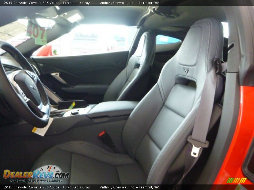 Front Seat of 2015 Chevrolet Corvette Z06 Coupe Photo #12