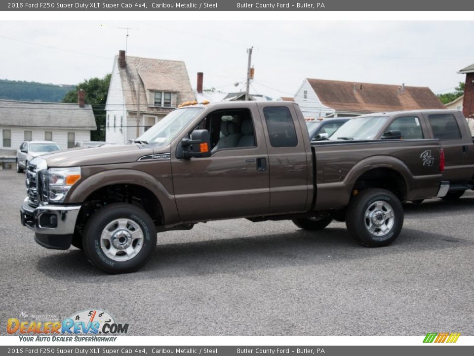 2016 Ford F250 Super Duty XLT Super Cab 4x4 Caribou Metallic / Steel Photo #1