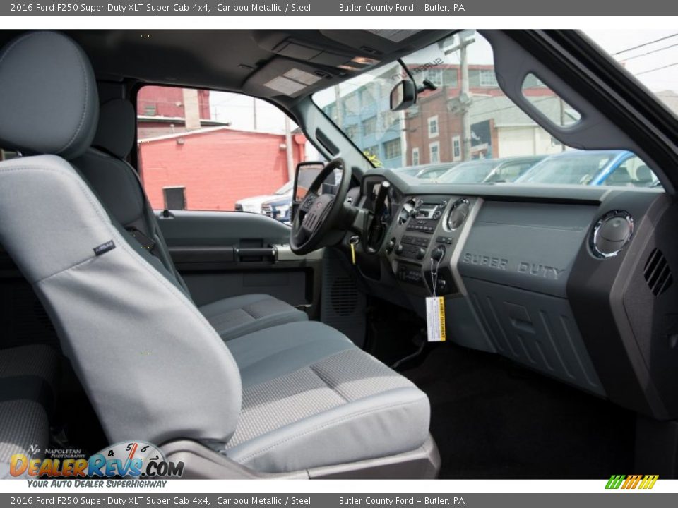 2016 Ford F250 Super Duty XLT Super Cab 4x4 Caribou Metallic / Steel Photo #6