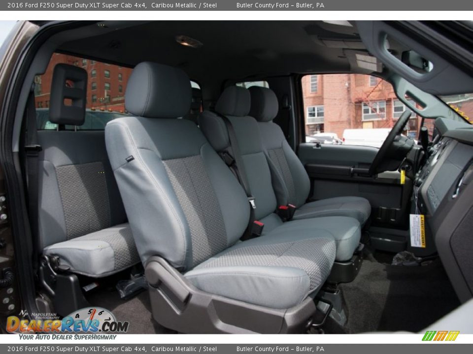 2016 Ford F250 Super Duty XLT Super Cab 4x4 Caribou Metallic / Steel Photo #7
