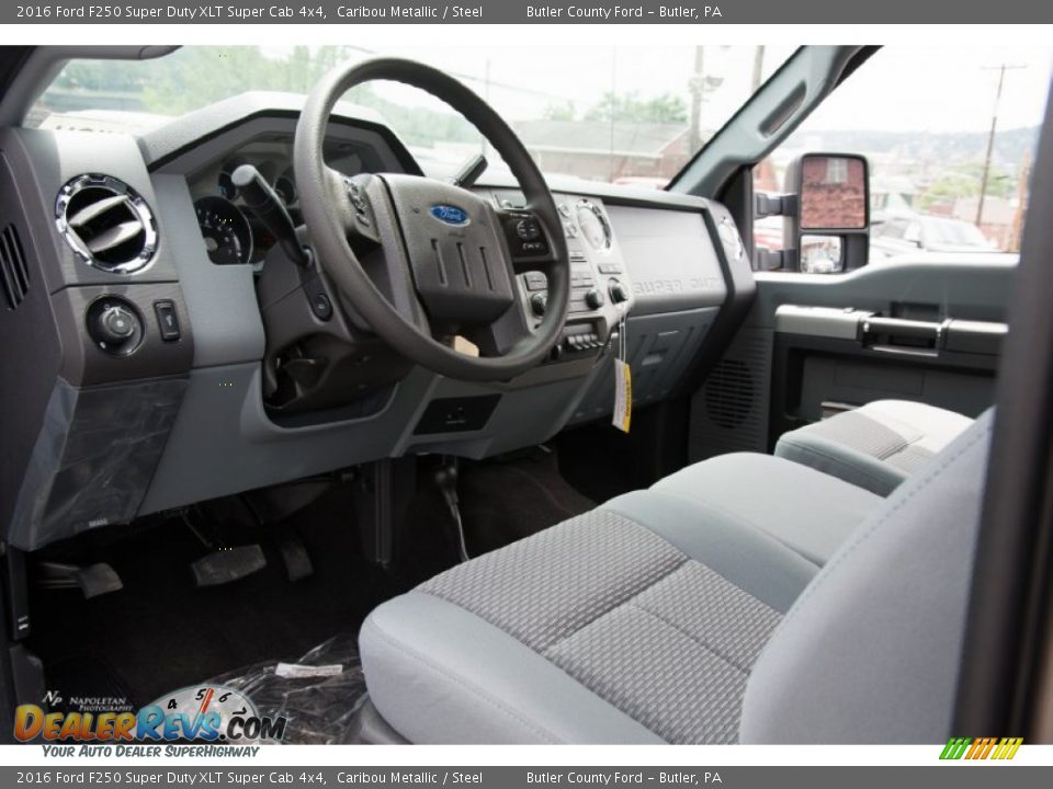 2016 Ford F250 Super Duty XLT Super Cab 4x4 Caribou Metallic / Steel Photo #8