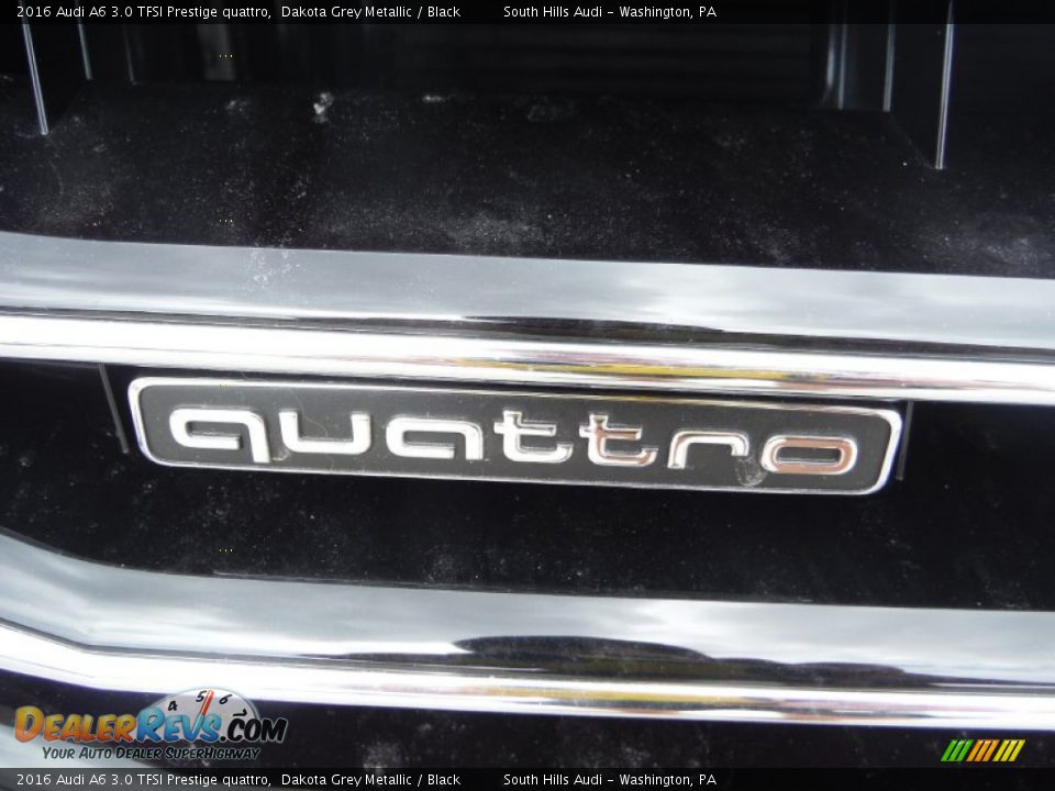 2016 Audi A6 3.0 TFSI Prestige quattro Dakota Grey Metallic / Black Photo #6
