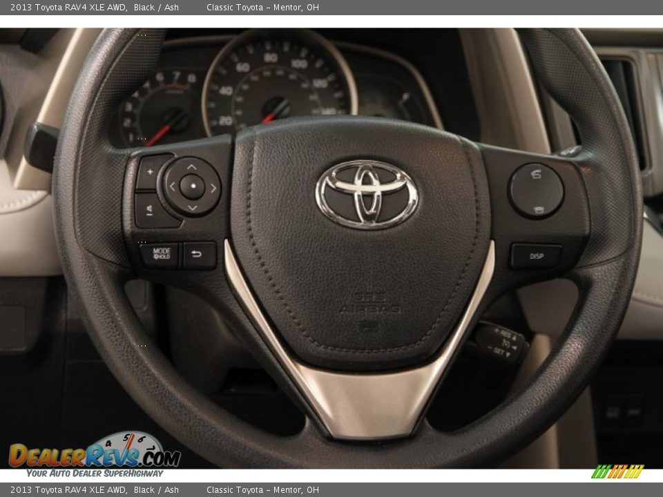 2013 Toyota RAV4 XLE AWD Black / Ash Photo #6