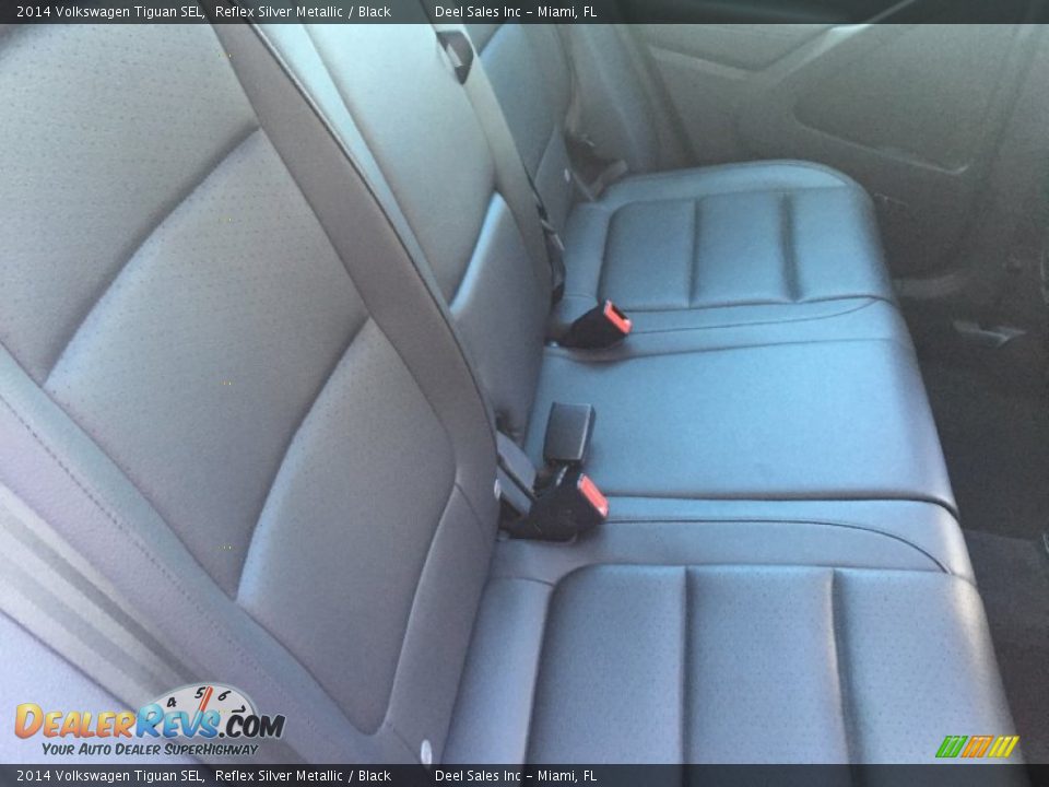 2014 Volkswagen Tiguan SEL Reflex Silver Metallic / Black Photo #11