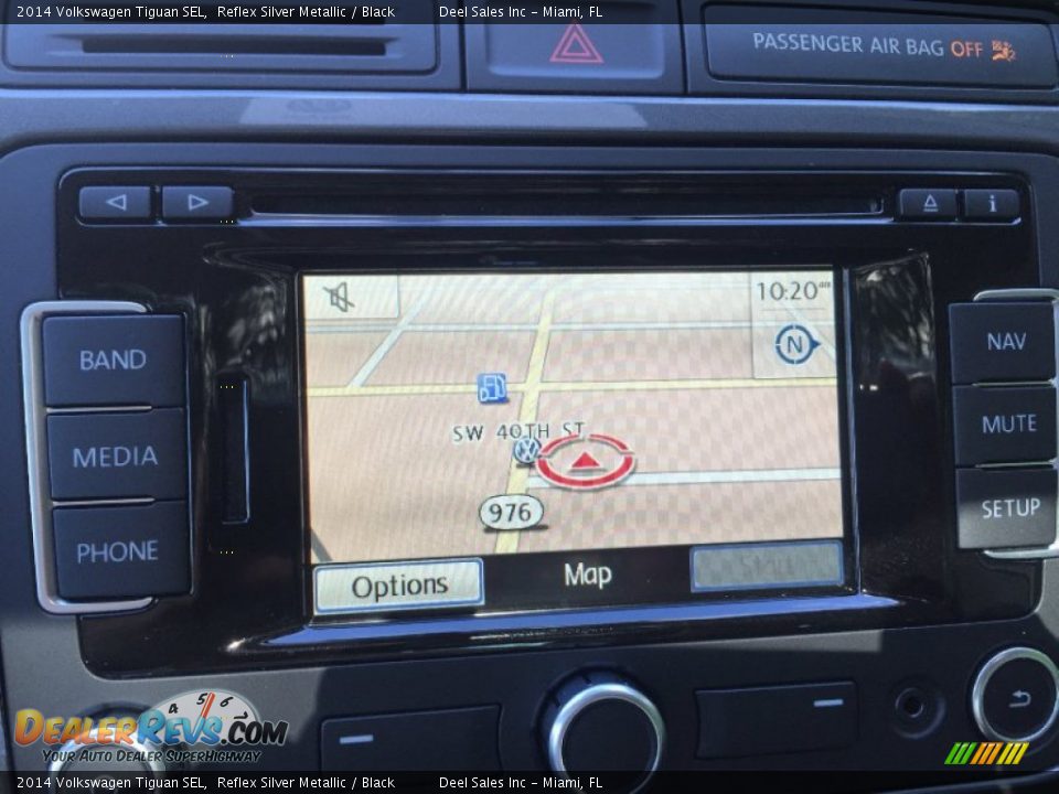 2014 Volkswagen Tiguan SEL Reflex Silver Metallic / Black Photo #18