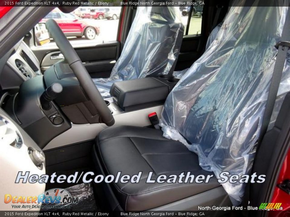 2015 Ford Expedition XLT 4x4 Ruby Red Metallic / Ebony Photo #11
