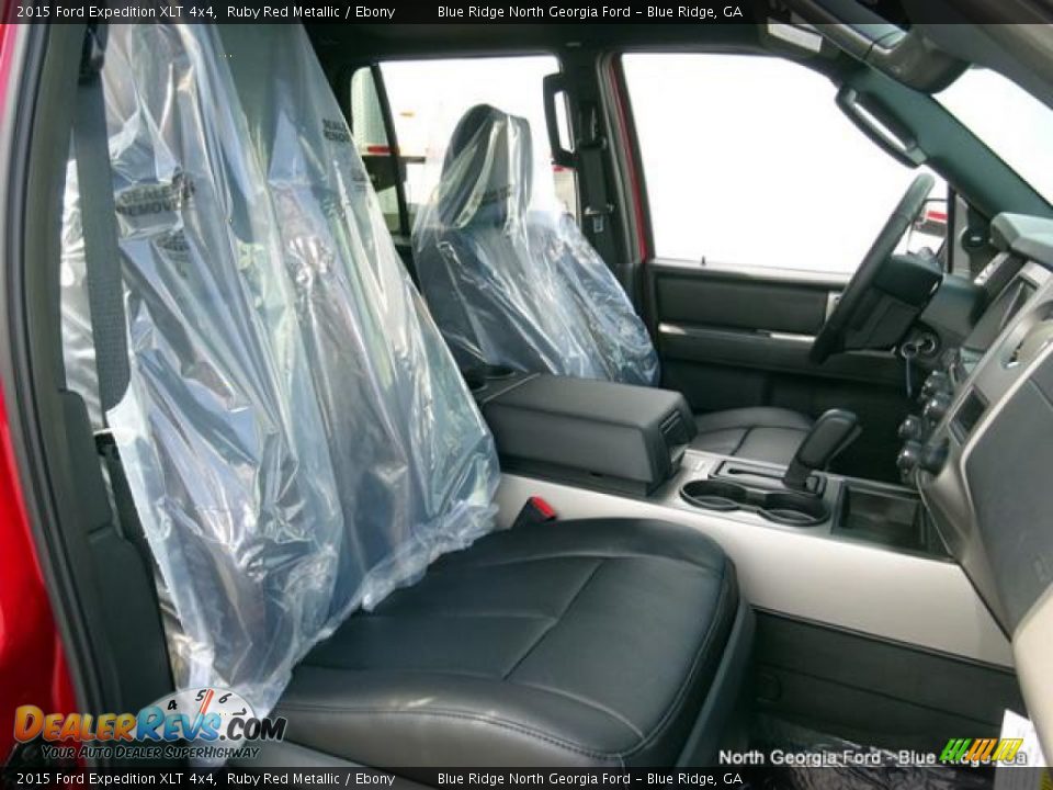 2015 Ford Expedition XLT 4x4 Ruby Red Metallic / Ebony Photo #12