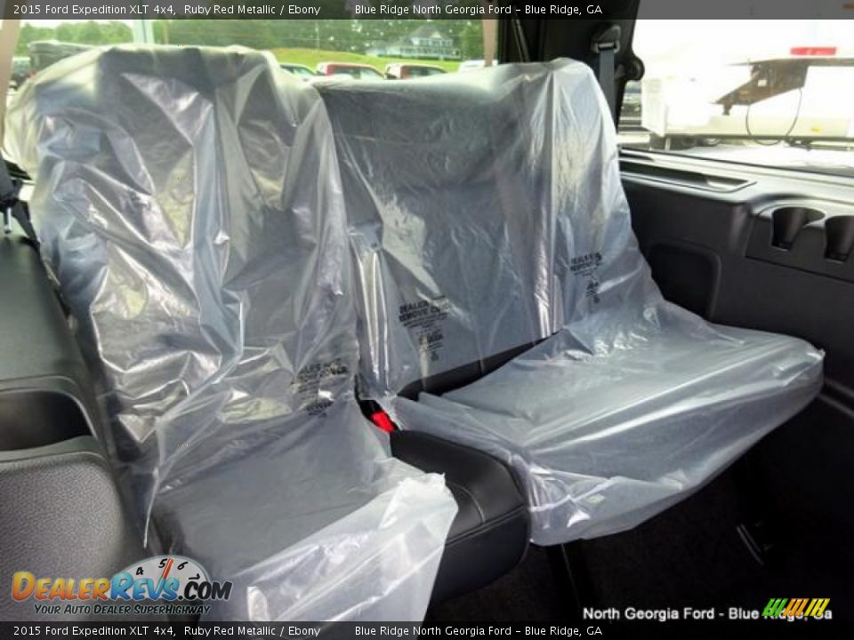 2015 Ford Expedition XLT 4x4 Ruby Red Metallic / Ebony Photo #15