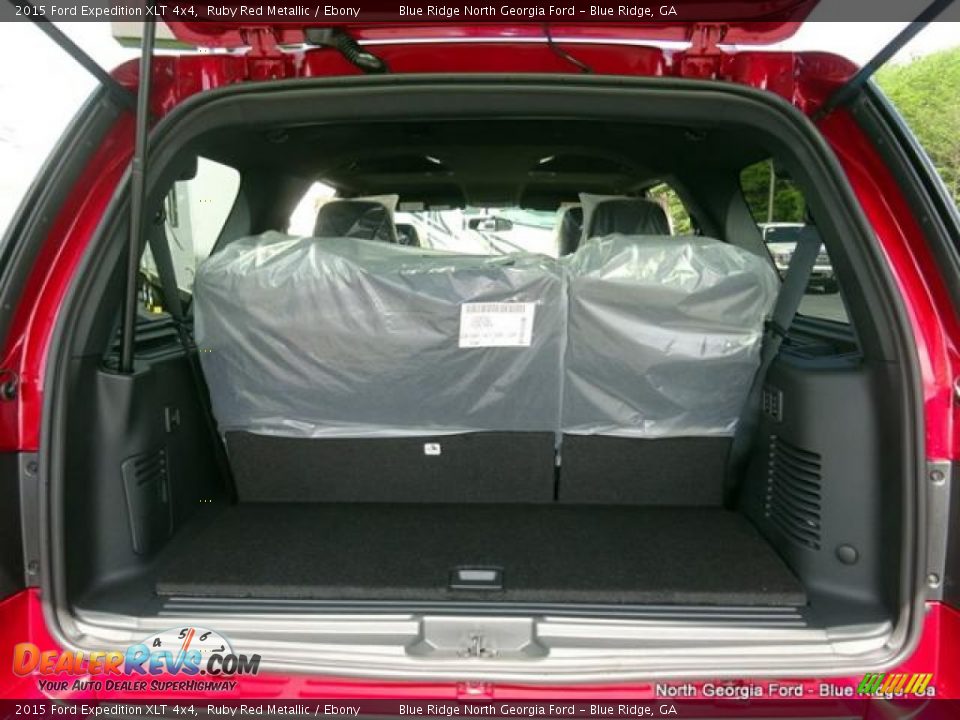 2015 Ford Expedition XLT 4x4 Ruby Red Metallic / Ebony Photo #16