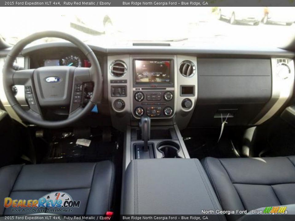 2015 Ford Expedition XLT 4x4 Ruby Red Metallic / Ebony Photo #19