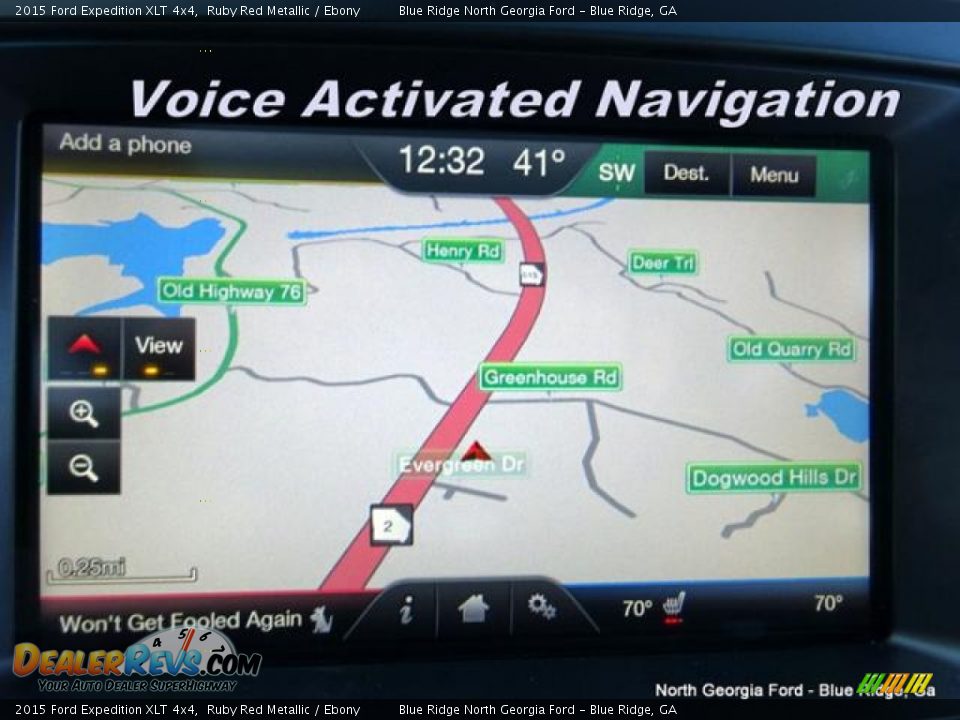 2015 Ford Expedition XLT 4x4 Ruby Red Metallic / Ebony Photo #25