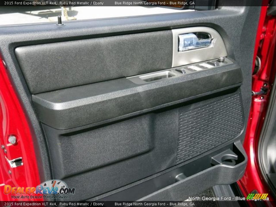 2015 Ford Expedition XLT 4x4 Ruby Red Metallic / Ebony Photo #32