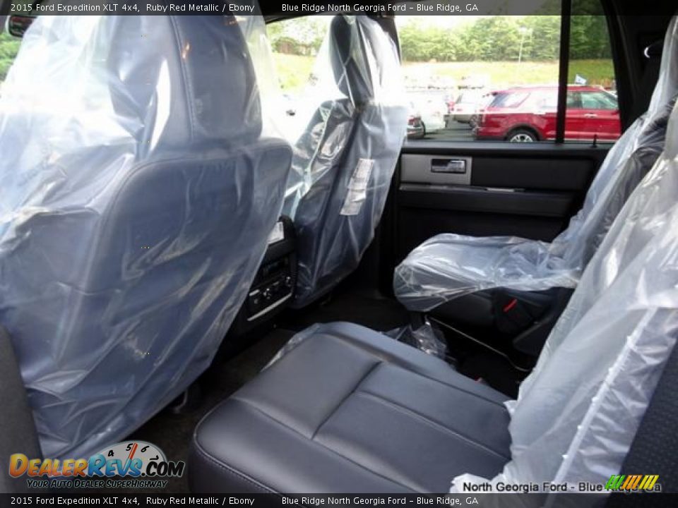 2015 Ford Expedition XLT 4x4 Ruby Red Metallic / Ebony Photo #35