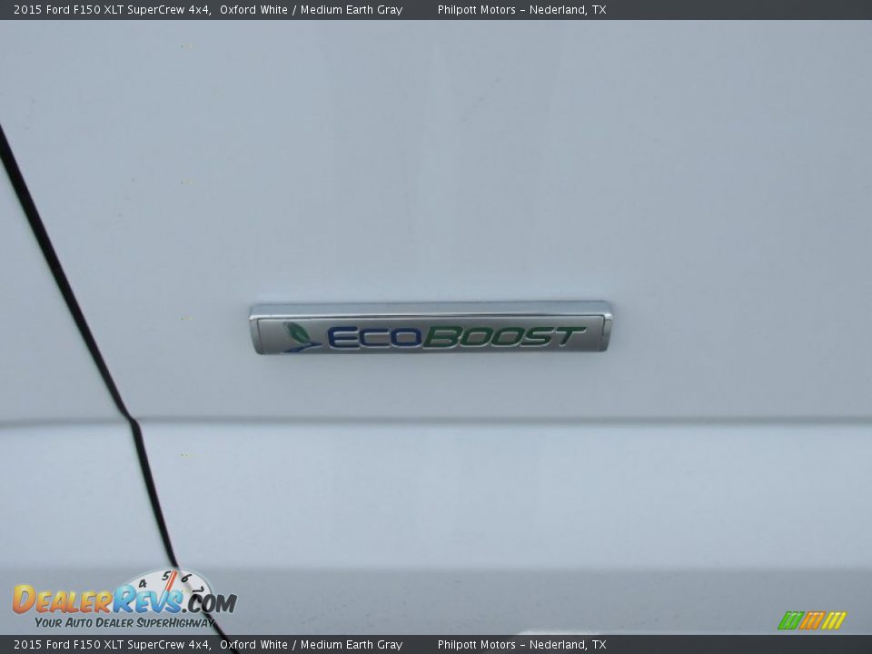 2015 Ford F150 XLT SuperCrew 4x4 Oxford White / Medium Earth Gray Photo #15