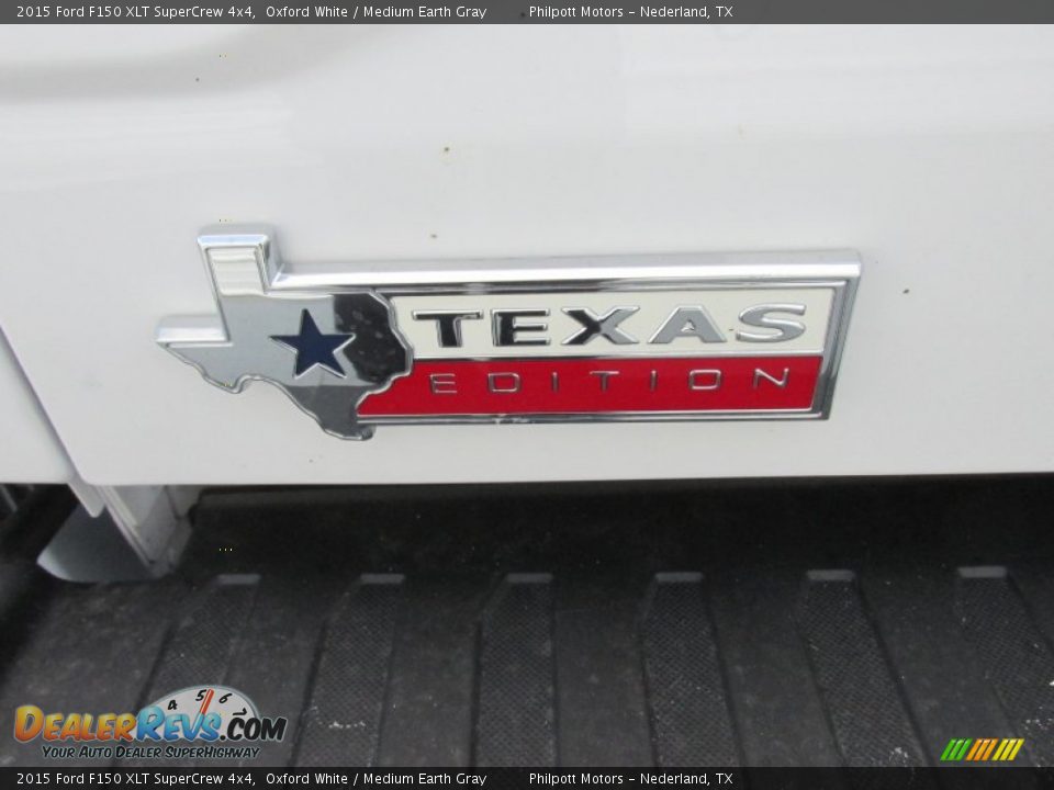 2015 Ford F150 XLT SuperCrew 4x4 Oxford White / Medium Earth Gray Photo #17
