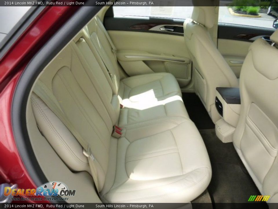 2014 Lincoln MKZ FWD Ruby Red / Light Dune Photo #14