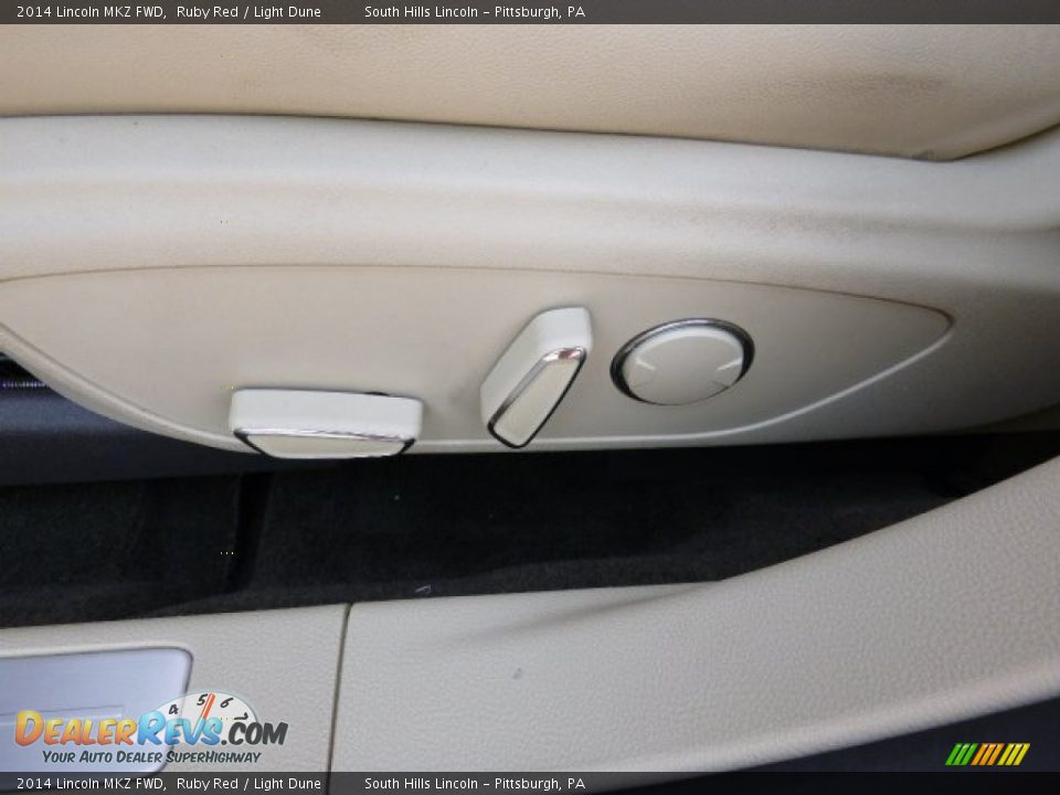 2014 Lincoln MKZ FWD Ruby Red / Light Dune Photo #20