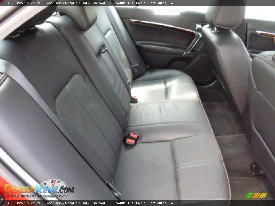 2012 Lincoln MKZ FWD Red Candy Metallic / Dark Charcoal Photo #13