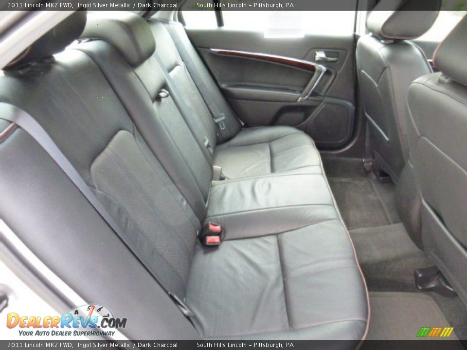 2011 Lincoln MKZ FWD Ingot Silver Metallic / Dark Charcoal Photo #14