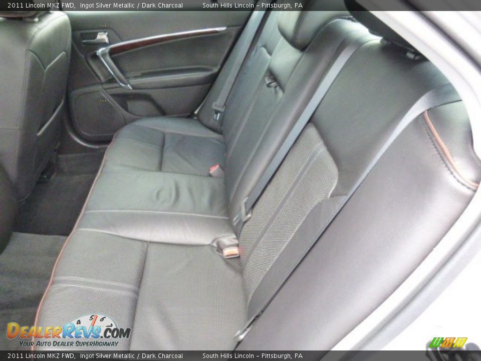 2011 Lincoln MKZ FWD Ingot Silver Metallic / Dark Charcoal Photo #17