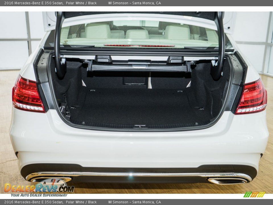 2016 Mercedes-Benz E 350 Sedan Polar White / Black Photo #5