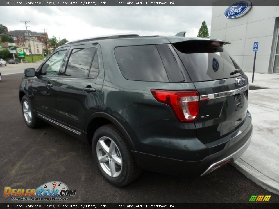 2016 Ford Explorer XLT 4WD Guard Metallic / Ebony Black Photo #3