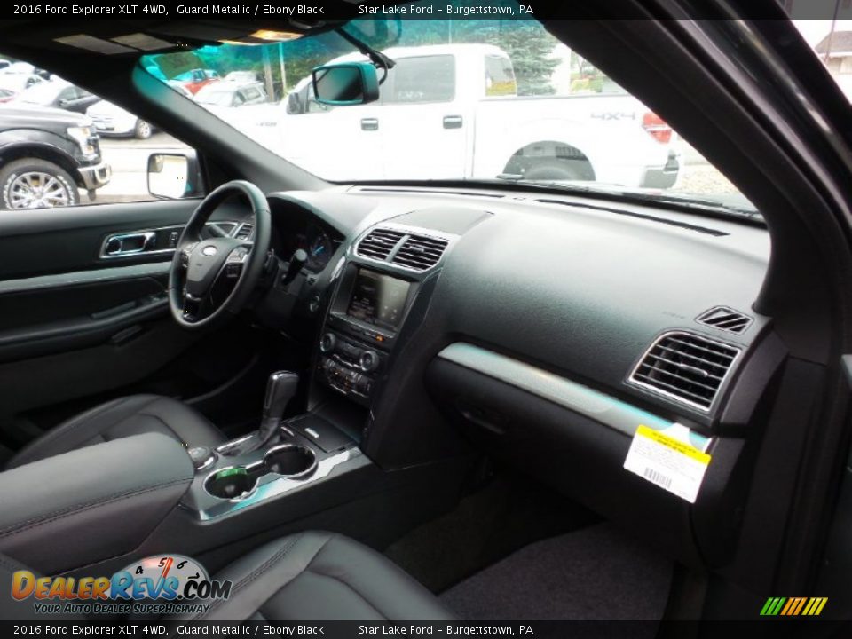 2016 Ford Explorer XLT 4WD Guard Metallic / Ebony Black Photo #8