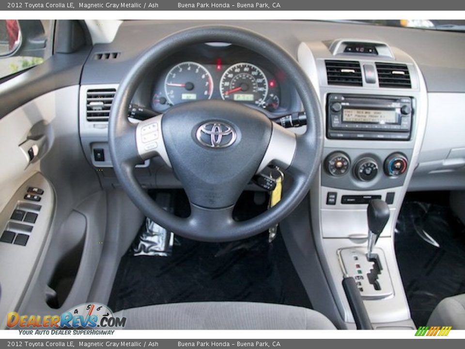 2012 Toyota Corolla LE Magnetic Gray Metallic / Ash Photo #5