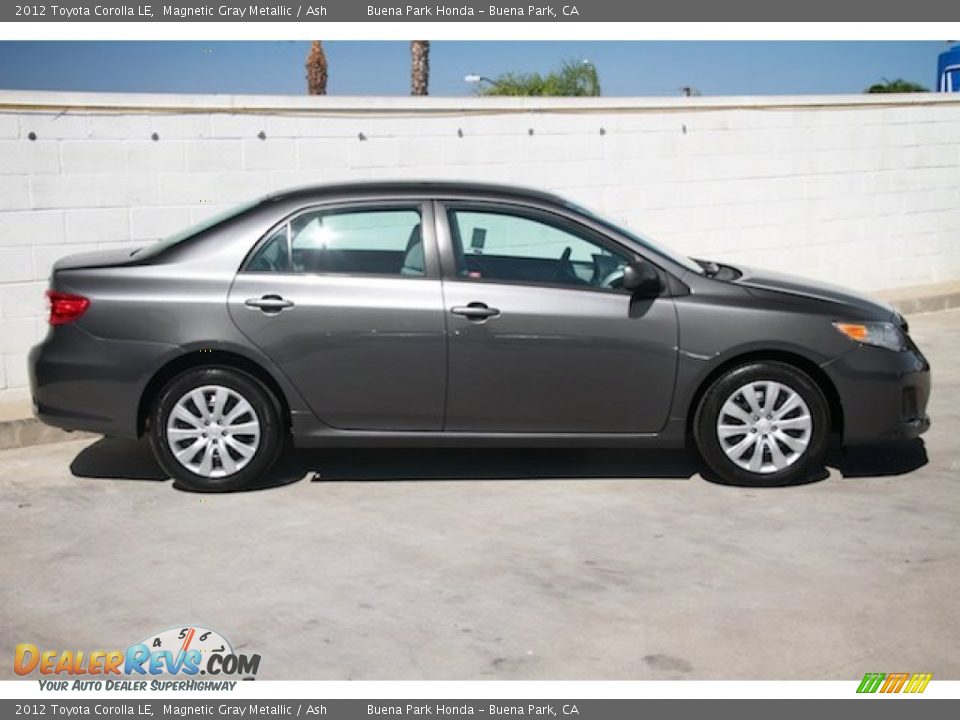 2012 Toyota Corolla LE Magnetic Gray Metallic / Ash Photo #8