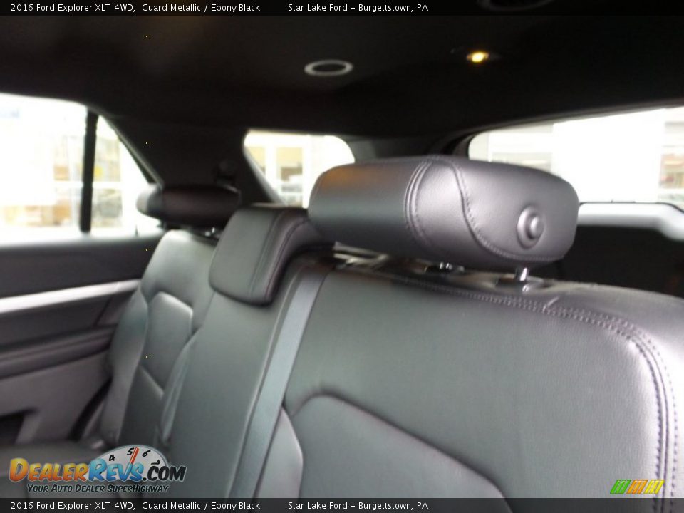 2016 Ford Explorer XLT 4WD Guard Metallic / Ebony Black Photo #12