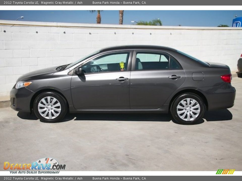 2012 Toyota Corolla LE Magnetic Gray Metallic / Ash Photo #10