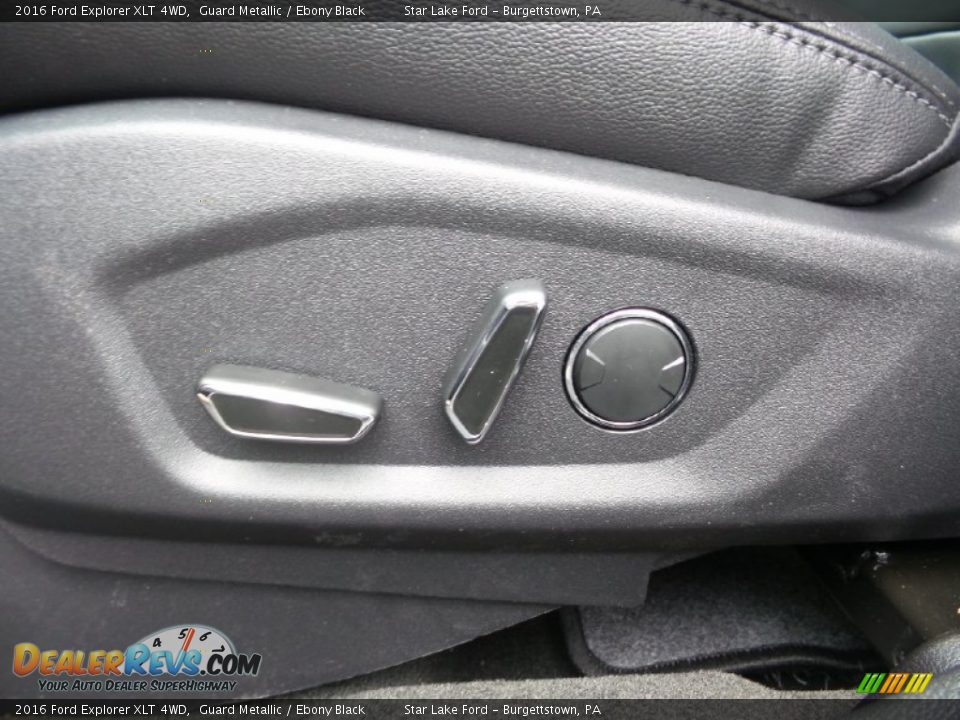 2016 Ford Explorer XLT 4WD Guard Metallic / Ebony Black Photo #16