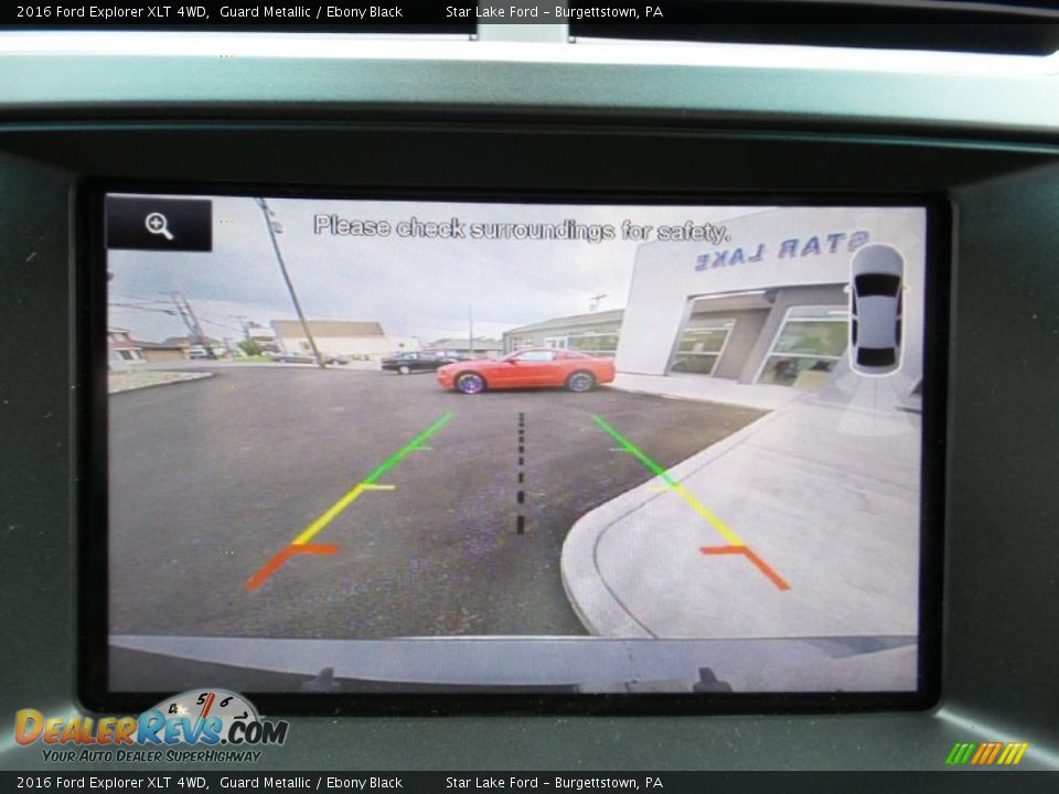 2016 Ford Explorer XLT 4WD Guard Metallic / Ebony Black Photo #19