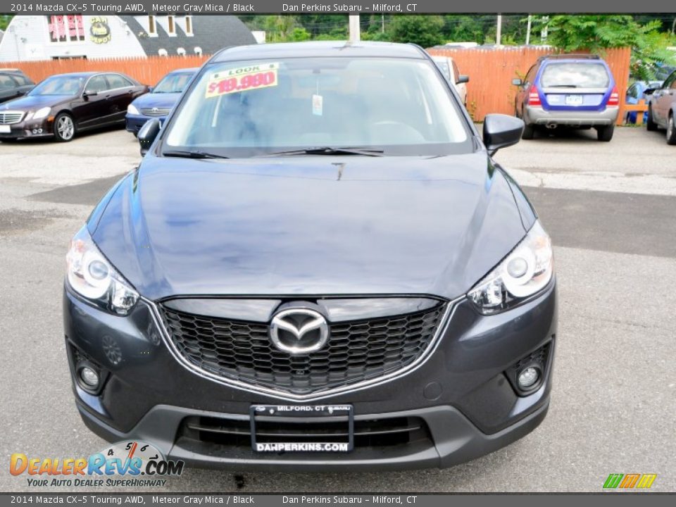2014 Mazda CX-5 Touring AWD Meteor Gray Mica / Black Photo #2
