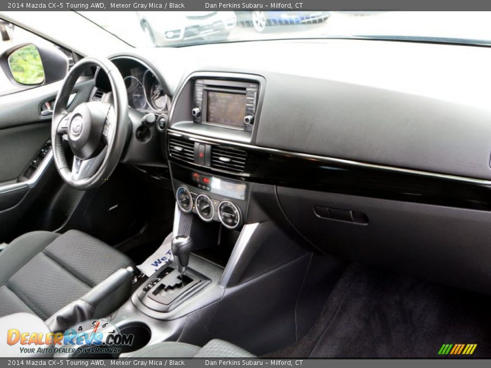 2014 Mazda CX-5 Touring AWD Meteor Gray Mica / Black Photo #9