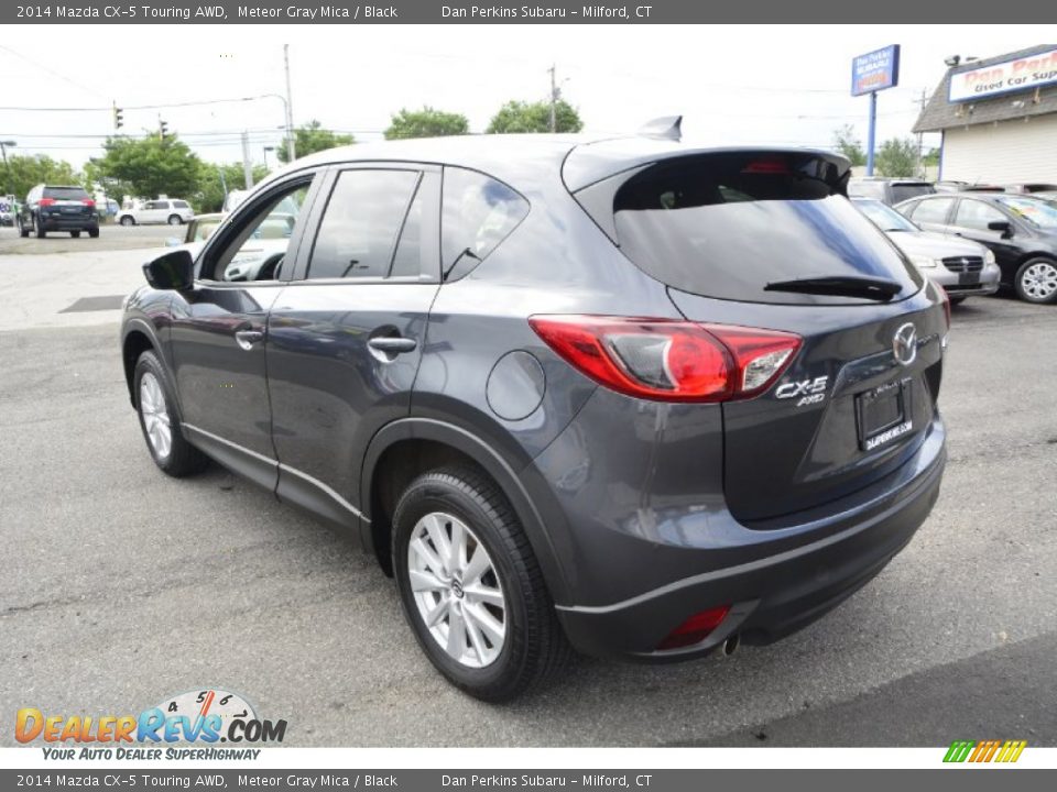 2014 Mazda CX-5 Touring AWD Meteor Gray Mica / Black Photo #10