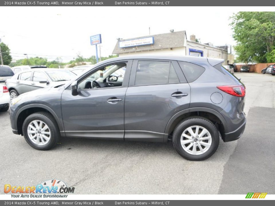 2014 Mazda CX-5 Touring AWD Meteor Gray Mica / Black Photo #11