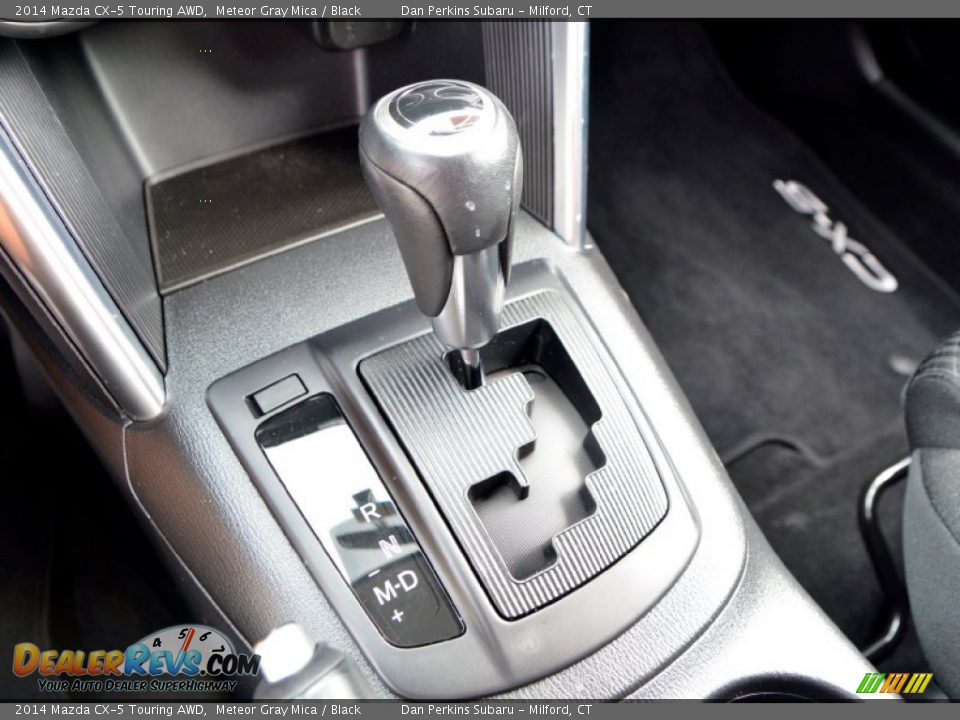 2014 Mazda CX-5 Touring AWD Meteor Gray Mica / Black Photo #12
