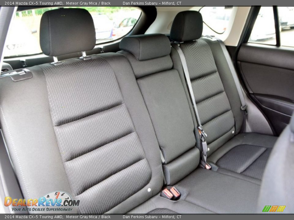 2014 Mazda CX-5 Touring AWD Meteor Gray Mica / Black Photo #13