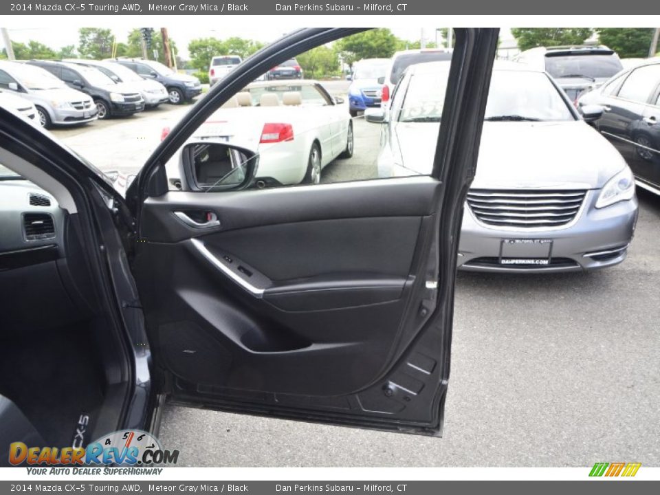 2014 Mazda CX-5 Touring AWD Meteor Gray Mica / Black Photo #18
