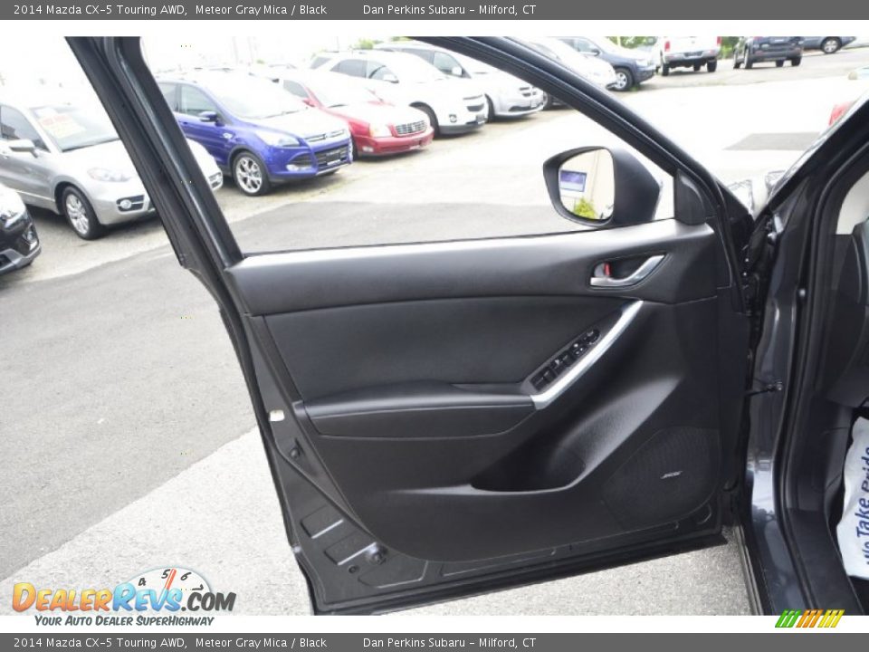 2014 Mazda CX-5 Touring AWD Meteor Gray Mica / Black Photo #19