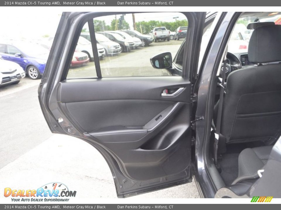 2014 Mazda CX-5 Touring AWD Meteor Gray Mica / Black Photo #20