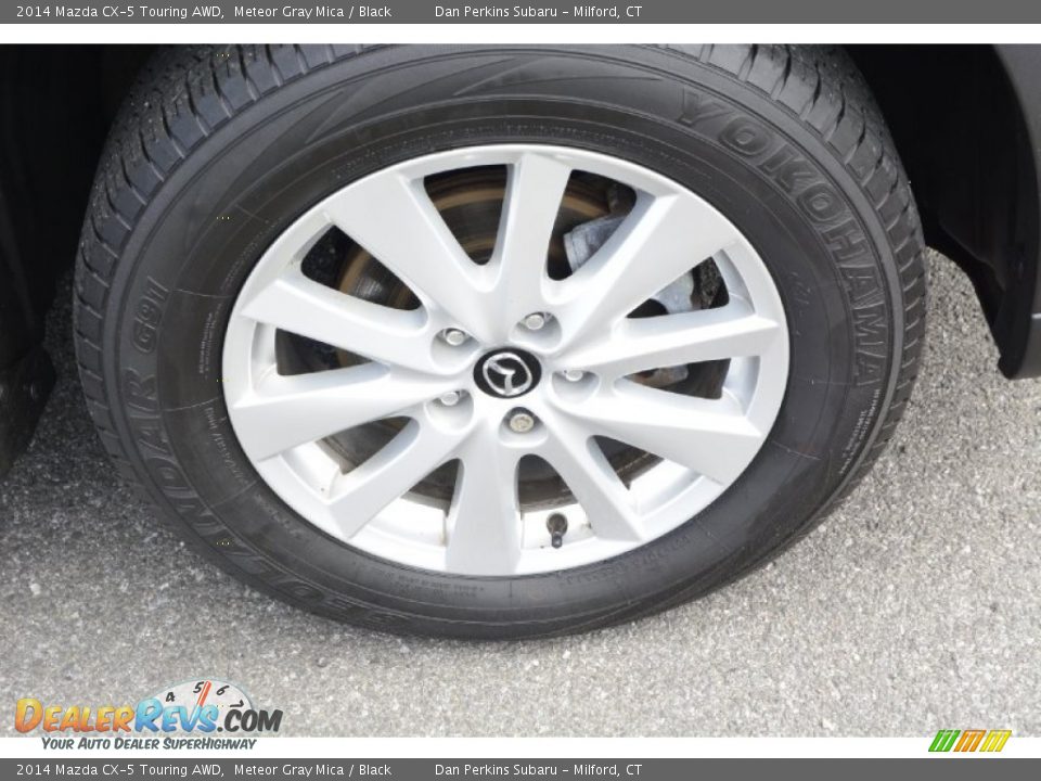 2014 Mazda CX-5 Touring AWD Meteor Gray Mica / Black Photo #21