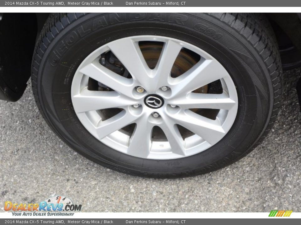 2014 Mazda CX-5 Touring AWD Meteor Gray Mica / Black Photo #22