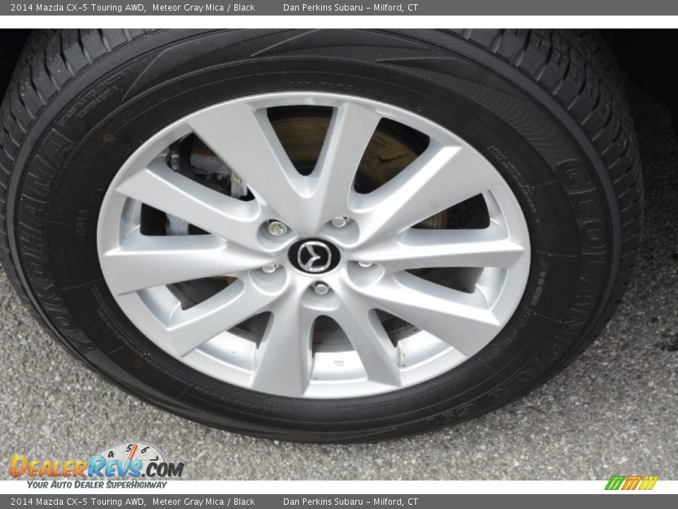 2014 Mazda CX-5 Touring AWD Meteor Gray Mica / Black Photo #23