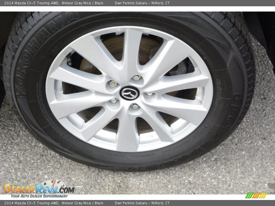 2014 Mazda CX-5 Touring AWD Meteor Gray Mica / Black Photo #24